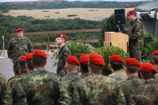 German Military Training Area Command South Change of Command