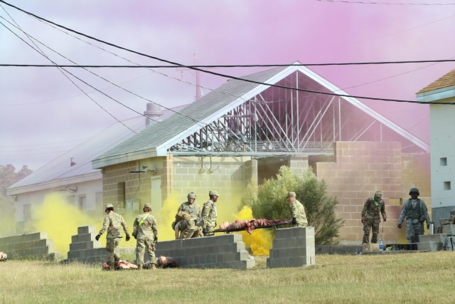Soldiers compete in Army`s Best Medic Competition