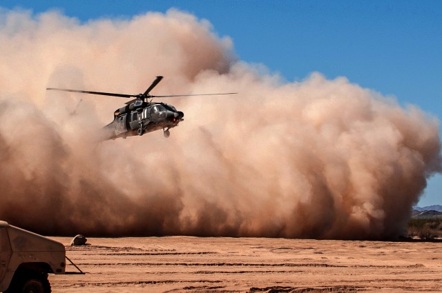 Army researchers search for technology solutions to defeat sand