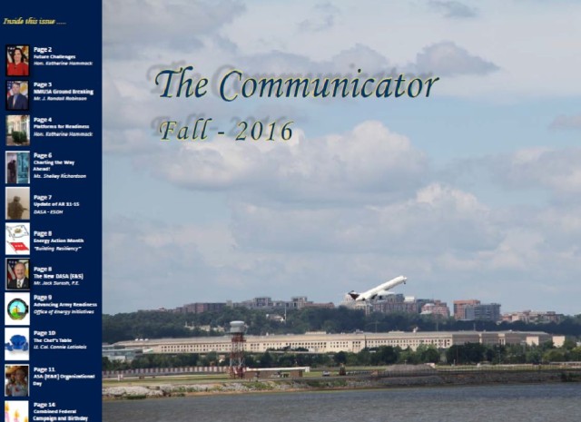 The Communicator Fall Edition 2016 Cover