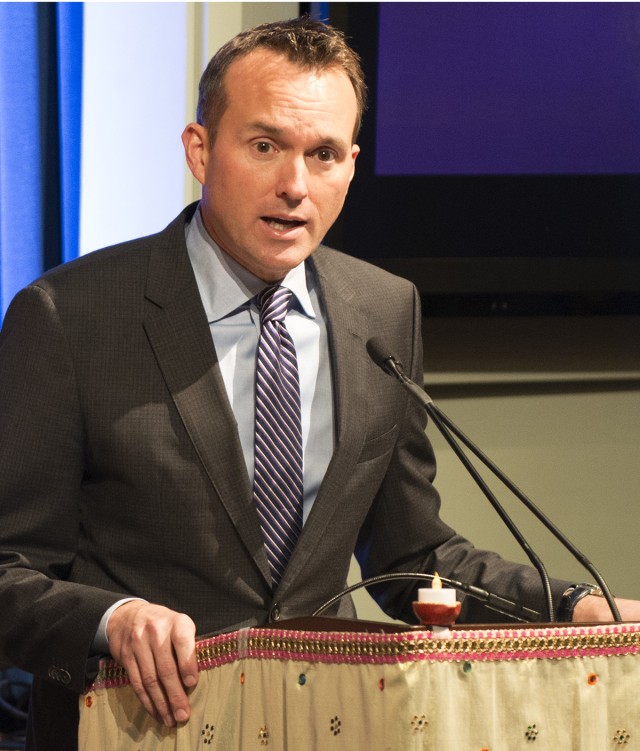 At Diwali celebration, Army secretary espouses diversity, pluralism
