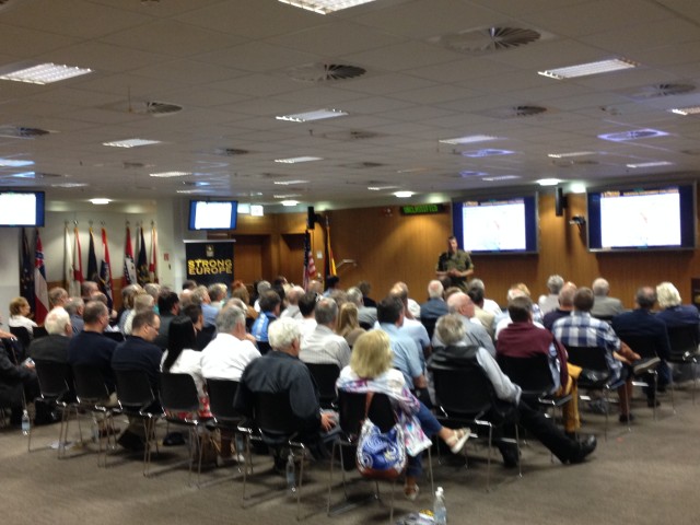 BG Laubenthal talks Strong Europe during a recent POP event