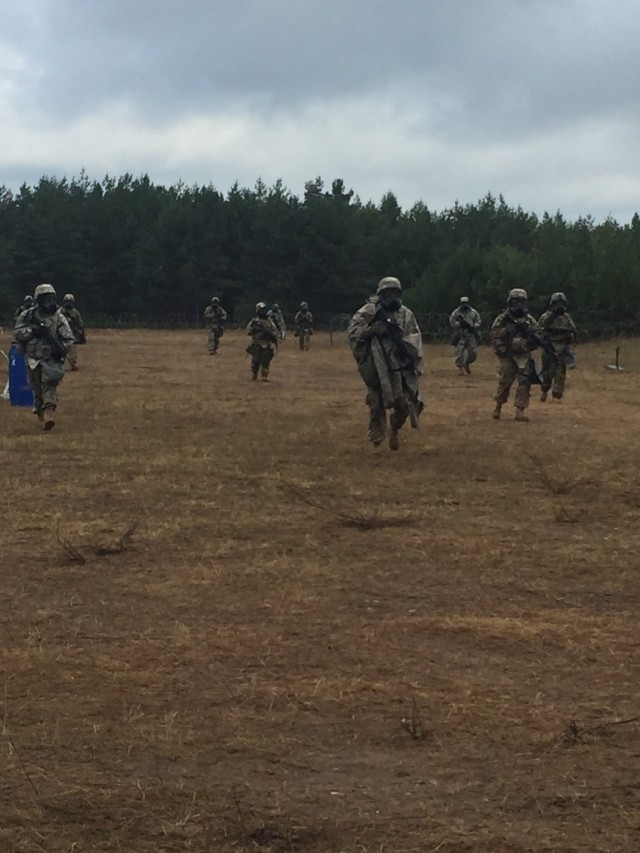 1st ICTC train, support Allied Spirit V