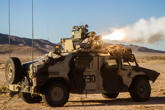 Blackhorse test the defense of the Ready First Brigade