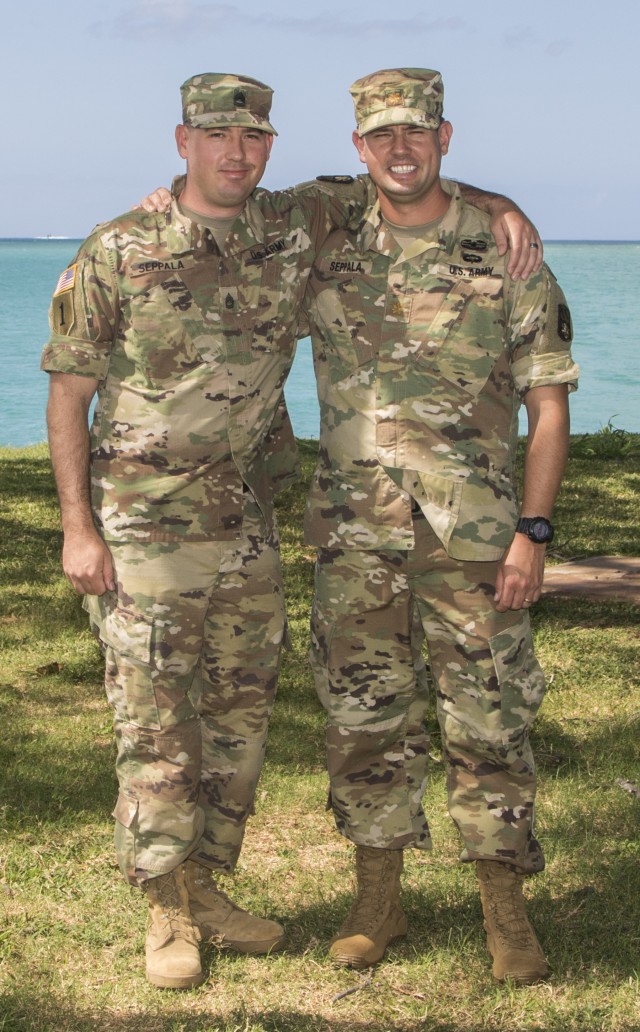 94th AAMDC's Seppala brothers together again at last