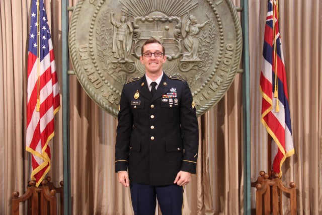 2016 U.S. Army Soldier of the Year Sgt. Robert Miller