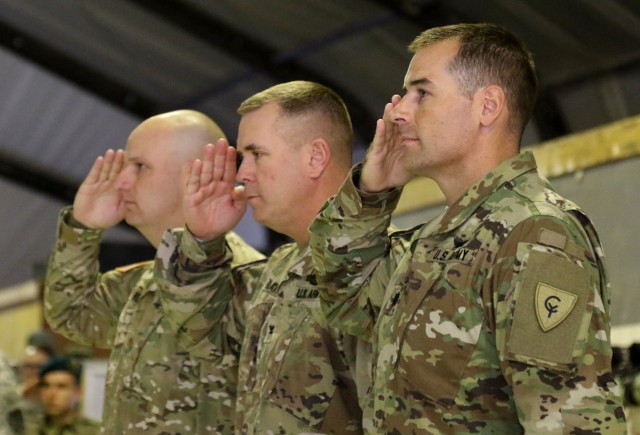 Indiana Guardsmen begin peace support mission, signaling bittersweet ending for Arizona Soldiers