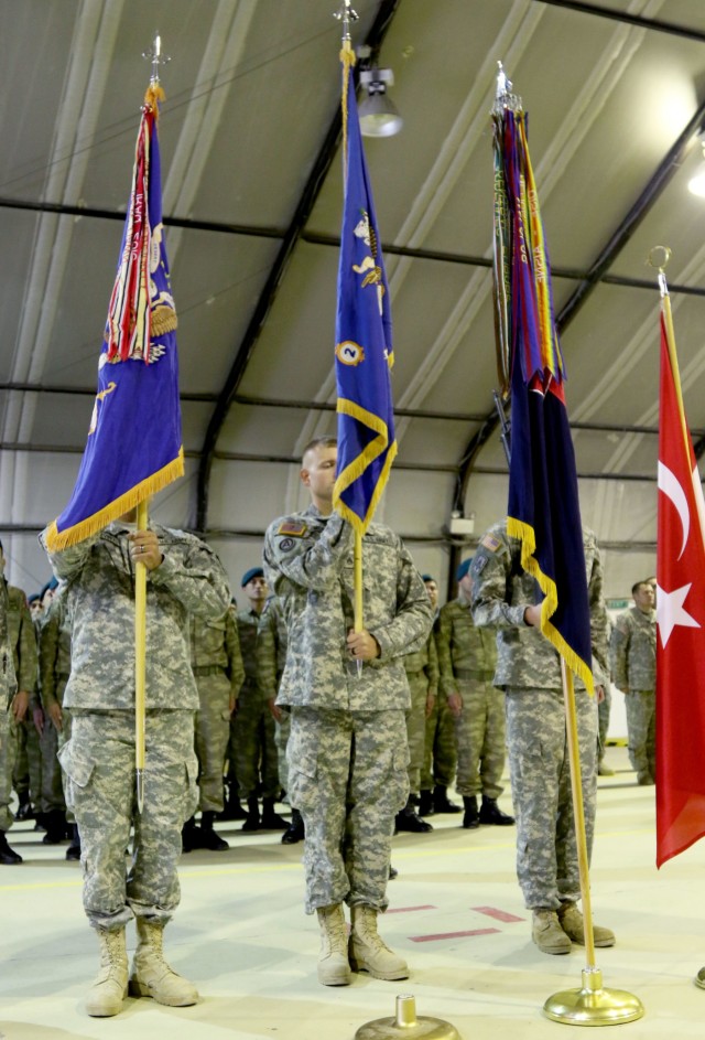Indiana Guardsmen begin peace support mission, signaling bittersweet ending for Arizona Soldiers