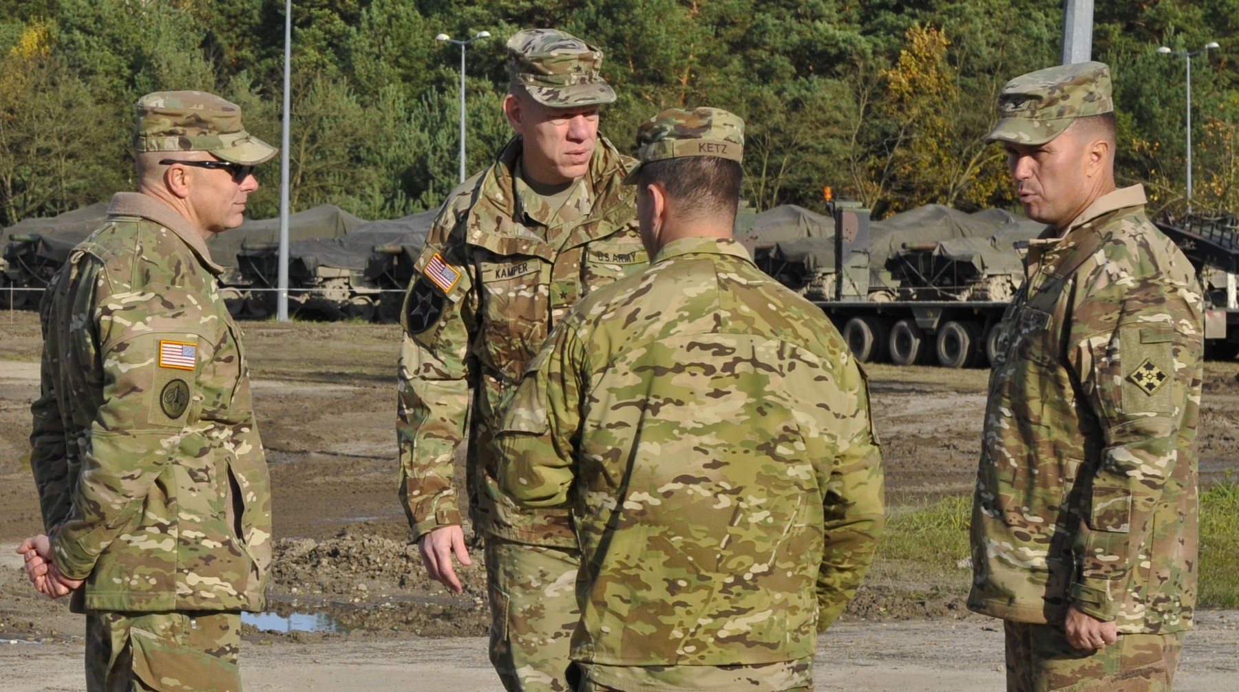 3rd ABCT, 4th ID leadership conducts a predeployment site survey in