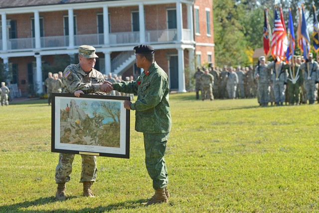 Louisiana National Guard and the Belize Defense Force celebrate 20 year partnership