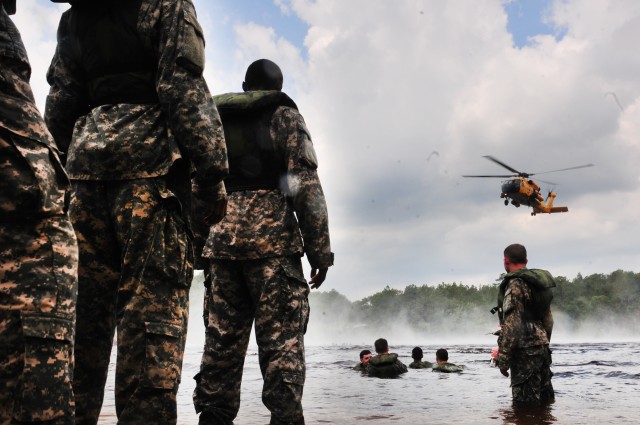 Army/Coast Guard Water Survival Training
