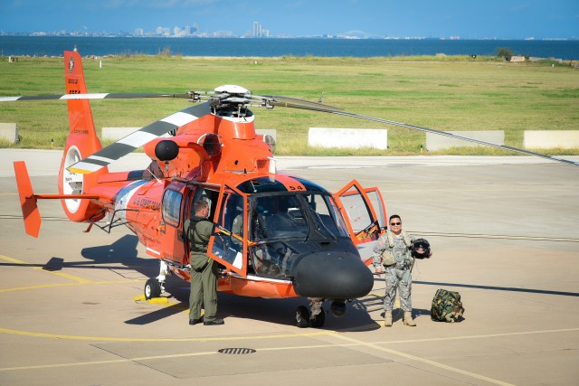 Army Helicopter Maintenance Depot Commander Goes Coast Guard for a Day