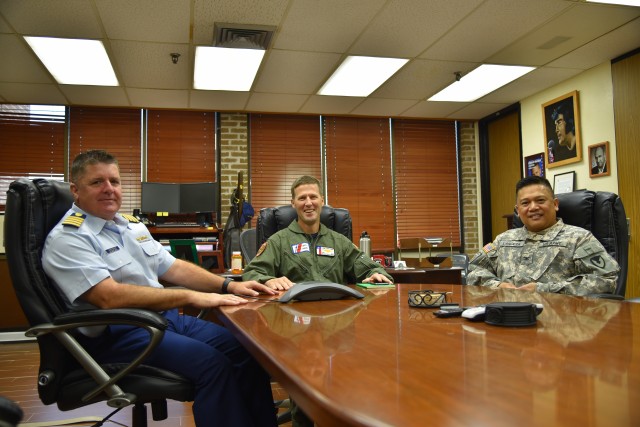 Army Helicopter Maintenance Depot Commander Goes Coast Guard for a Day
