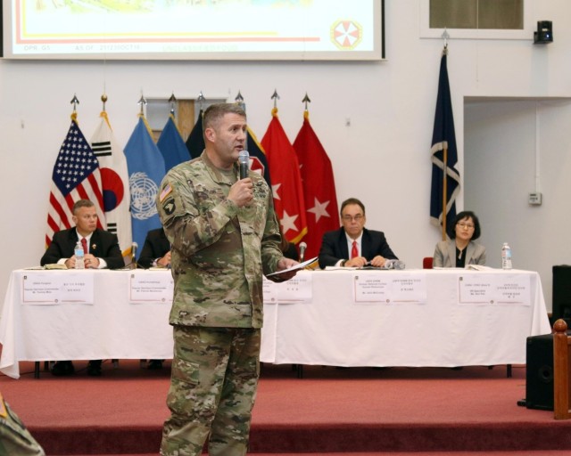 Eighth Army Conducts Transformation Town Hall