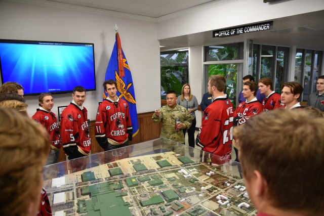 IceRays Invite Army Depot to Stars & Stripes Hockey Game
