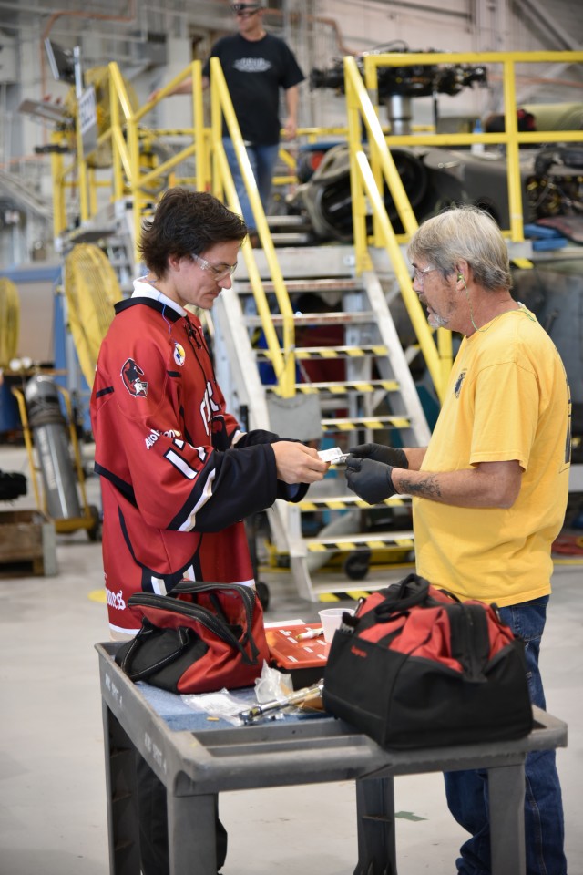 IceRays Invite Army Depot to Stars & Stripes Hockey Game