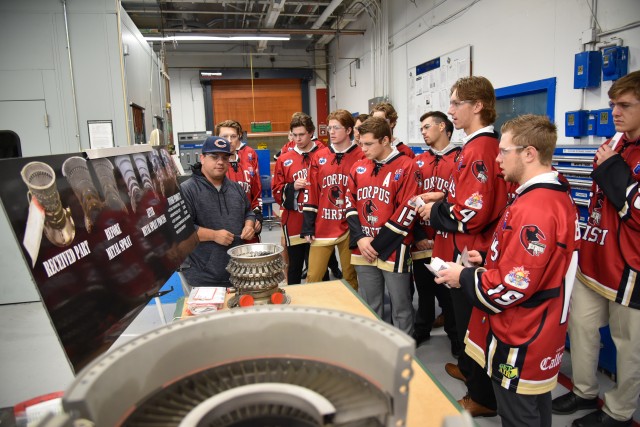 IceRays Invite Army Depot to Stars & Stripes Hockey Game