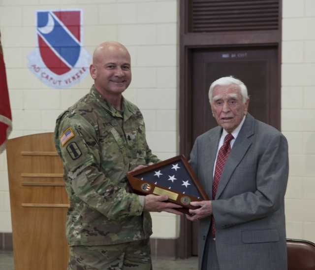 World War II vet, oldest living South Carolina National Guard retiree honored