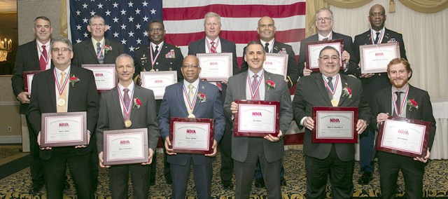 Picatinny Arsenal chapter of the National Defense Industrial Association presents awards