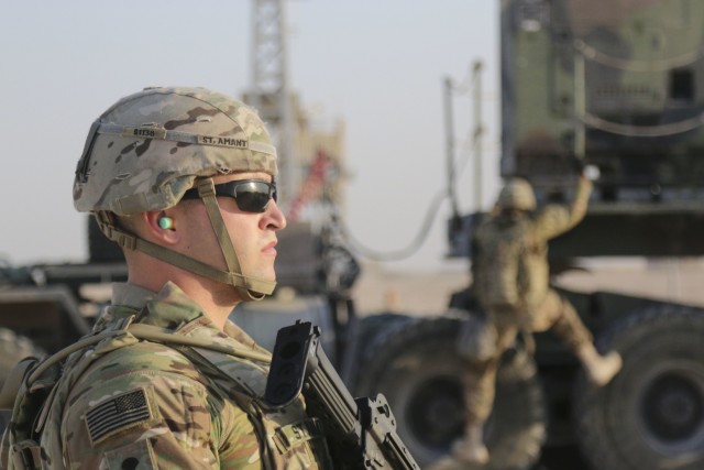 Air defense Soldiers sync drills with virtual exercise