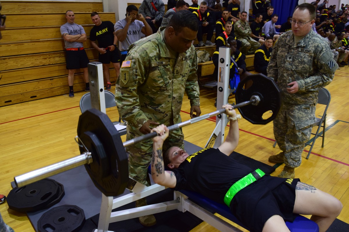 Marne Week Bench Press Competition | Article | The United States Army