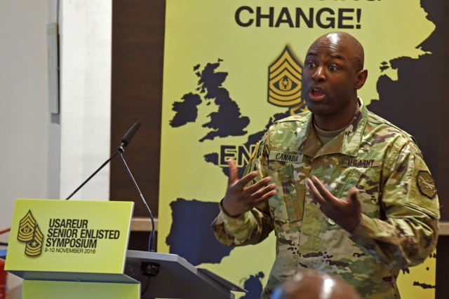 U.S. Army Europe 2016 Senior Enlisted Symposium