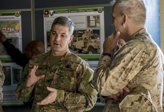 Joint logistics and partnership discussed during APS-5 tour
