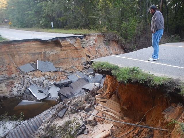 Engineers assess integrity of Fort Bragg infrastructure following Hurricane Matthew