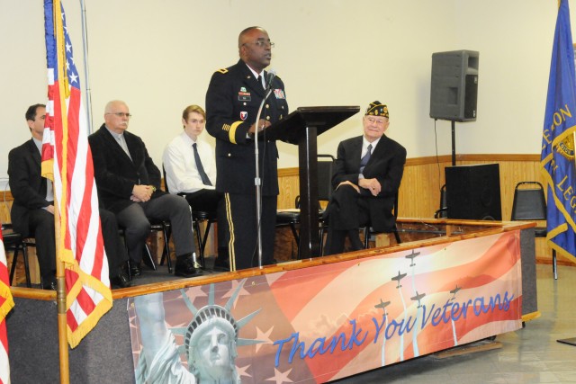 JMC Commander honors Veterans' service and sacrifices