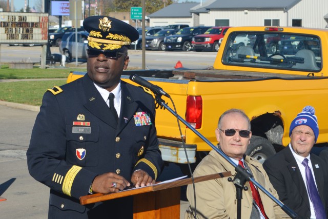 JMC Commander honors Veterans' service and sacrifice