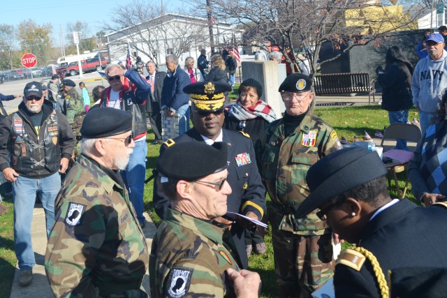 JMC Commander honors Veterans' service and sacrifices
