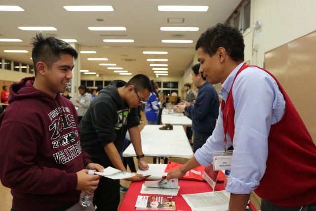 Camp Zama middle, high school students prepare for higher learning at college fair