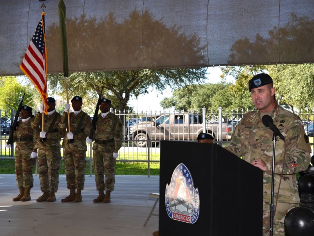 410th CSB cases its colors in preparation for deployment | Article ...