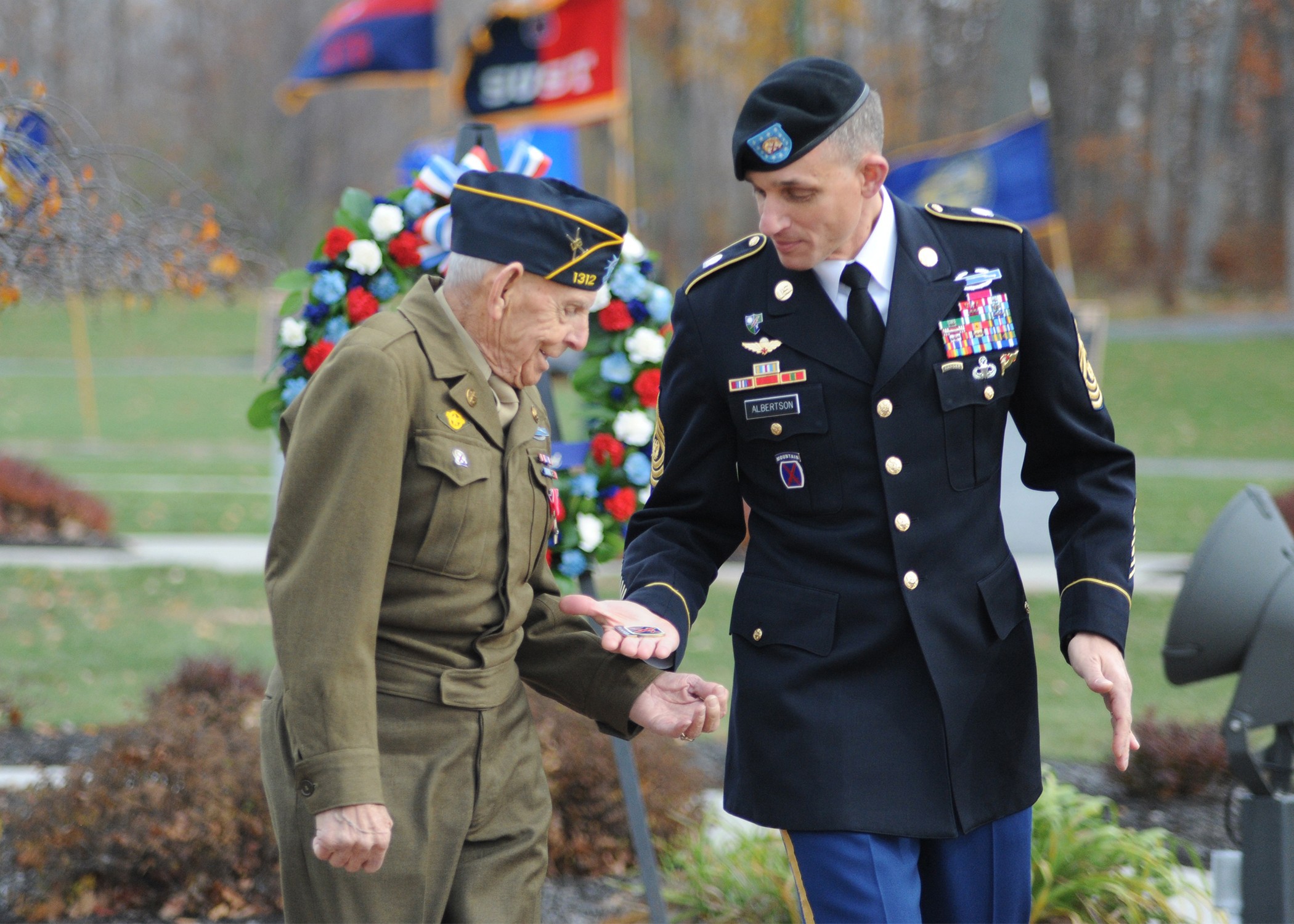Veterans Day ceremony honors sacrifices, valor of service members