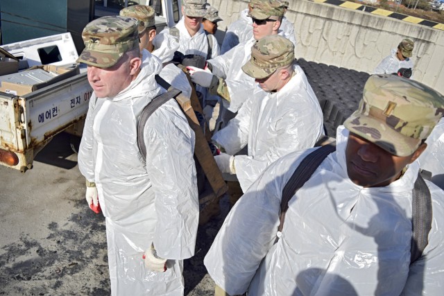 'Devil' brigade delivers coal to local Korean community