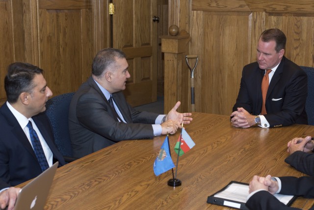 Azerbaijan ambassador visits Oklahoma, looks to strengthen parternships