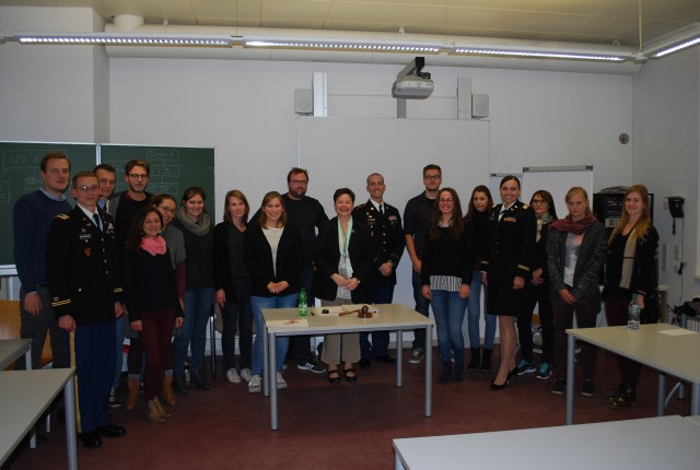 Army lawyers and German legal students unite