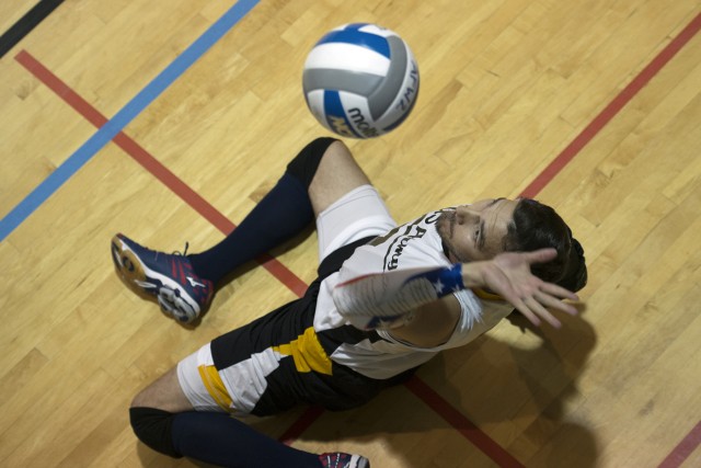 Amy sitting volleyball team slams its way to victory