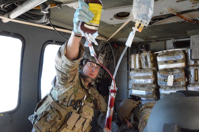 Special Operations Combat Medics Conduct MEDEVAC Training at Fort Carson