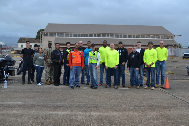 Leading Soldiers and civilians to safety through motorcycle mentorship program