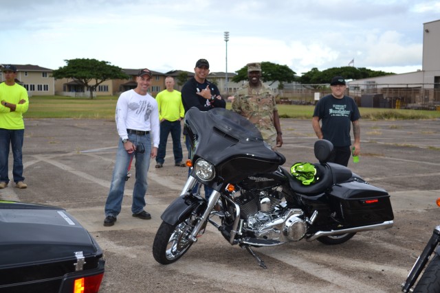 Leading Soldiers and civilians to safety through motorcycle mentorship program