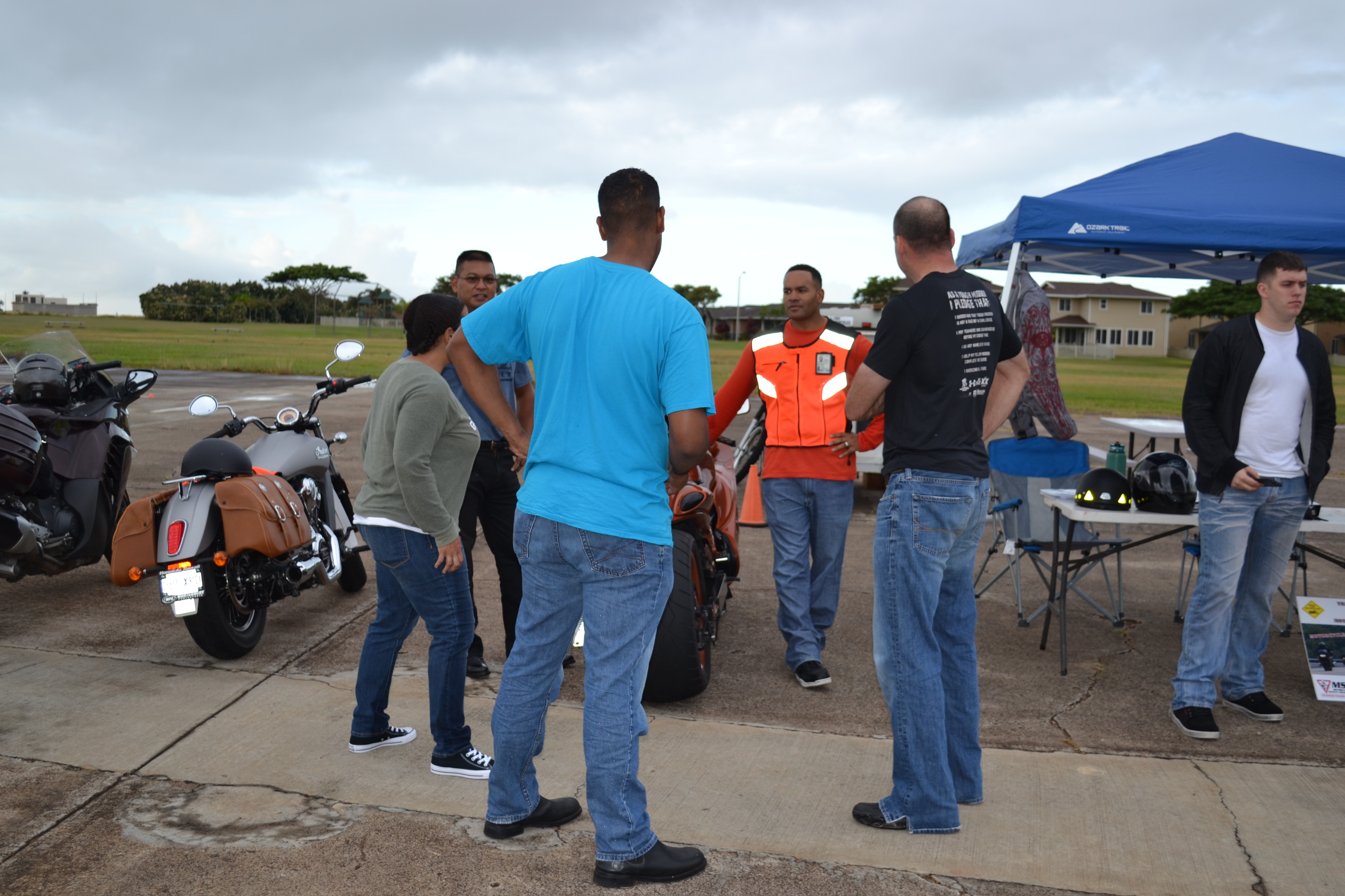 Leading Soldiers and civilians to safety through motorcycle mentorship