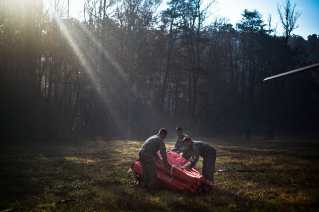 Spending Thanksgiving with wildfires, helicopters, great people