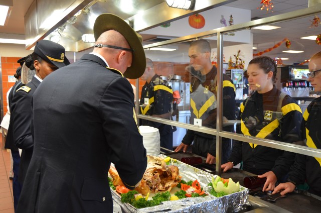 Fort Leonard Wood serves more than 25,000 traditional Thanksgiving meals