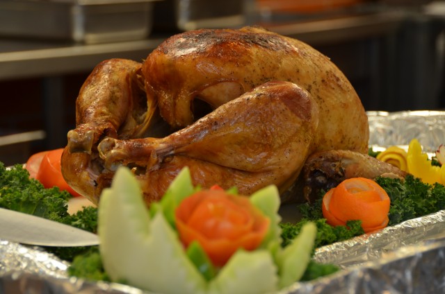 Fort Leonard Wood serves more than 25,000 traditional Thanksgiving meals