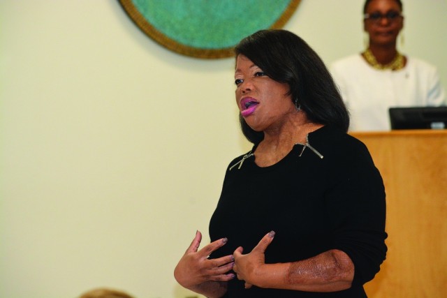 Survivor beats odds, shares story