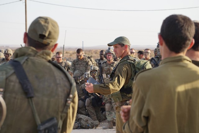 US, Israel train on urban operations