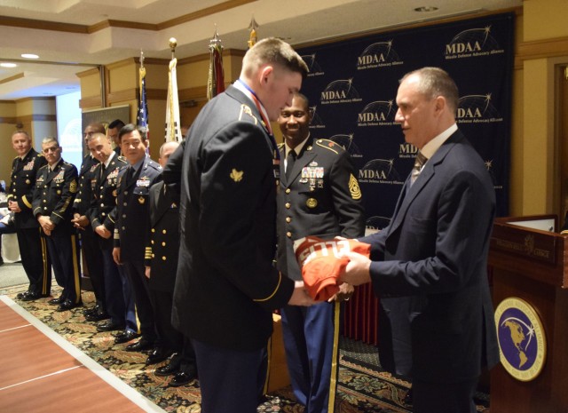 Soldier receives signed Ellison jersey