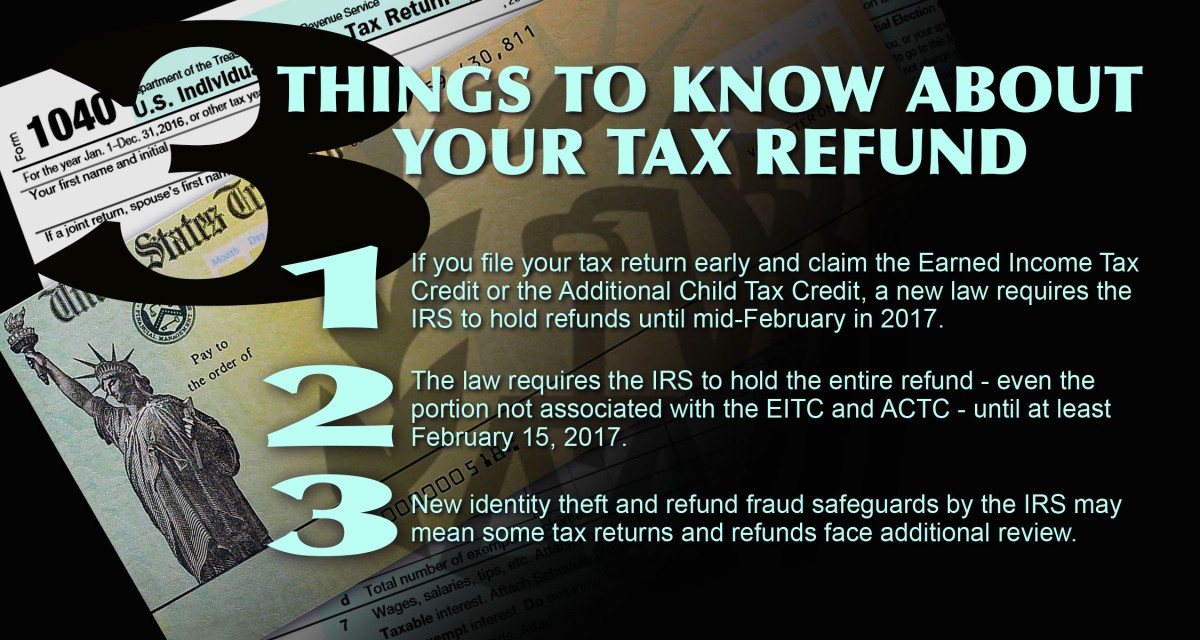 Early tax filers may not receive refunds until after Feb. 15 | Article ...