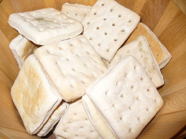 Hardtack biscuits